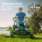 60V 42” Electric CrossoverZ Zero Turn Mower with (4) 8 Ah Batteries and (2) Dual Port Turbo Chargers